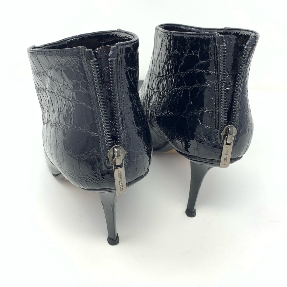 Jimmy Choo Black Ankle Boots - Picture 8 of 9